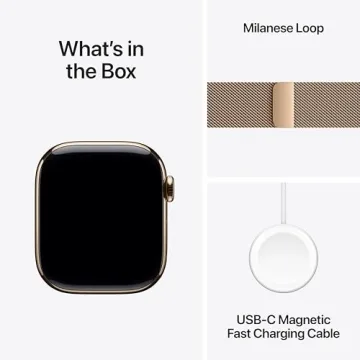 Apple Watch Series 10 GPS + Cellular 42mm - Gold Case