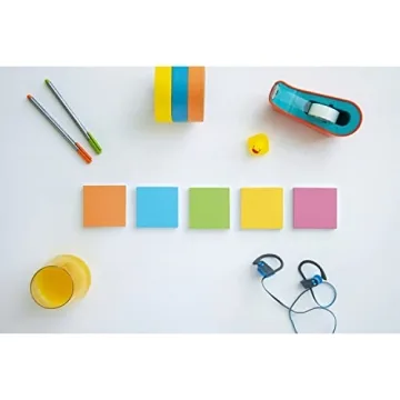 Post-it Super Sticky Notes 3x3, 6 Pads, Bright Colors