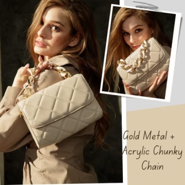 Before & Ever Small Beige Purse - Versatile Vegan Leather Bag