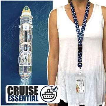 Waterproof Cruise Lanyard Retractable Badge Holder 2024-2025