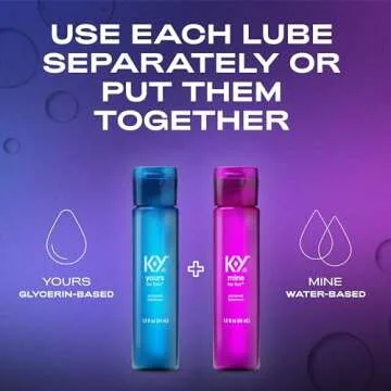 K-Y Yours + Mine Couples Personal Lube for Intimacy