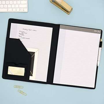Blue Sky Professional Padfolio: Versatile Organizer for Confident Professionals