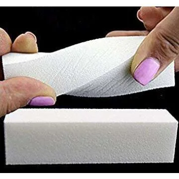 10 Pack EVA Sponge Nail File Buffers for Perfect Nails