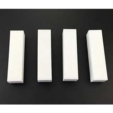 10 Pack EVA Sponge Nail File Buffers for Perfect Nails