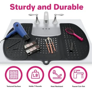 Sink Topper Foldable Sink Cover for Beauty Essentials