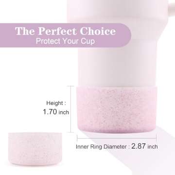 WORBSS Silicone Boot Sleeve for Stanley and Hydro Flask