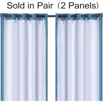 Blackout Curtain Liners - 100% Darkening Panels Included
