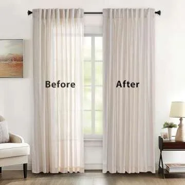 Blackout Curtain Liners - 100% Darkening Panels Included