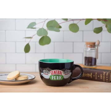 Oversized Silver Buffalo FRIENDS Central Perk Mug