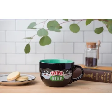 Oversized Silver Buffalo FRIENDS Central Perk Mug