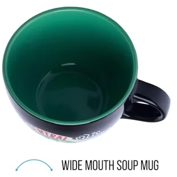 Oversized Silver Buffalo FRIENDS Central Perk Mug