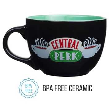 Oversized Silver Buffalo FRIENDS Central Perk Mug