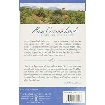 Amy Carmichael Inspirational Decorative Item - Legacy of Compassion