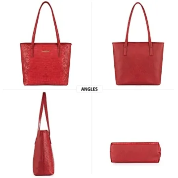 Montana West Tote Bag Stylish Vegan Leather Handbag