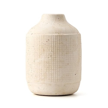 Ceramic Rustic Farmhouse Vase for Stylish Home Decor
