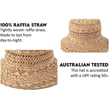 Stylish Lack of Color Women's Inca Bucket Hat for Summer