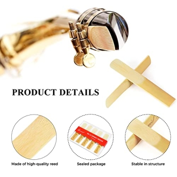 Sovvid 10 Pack Bb Clarinet Reeds - Strength 2.5