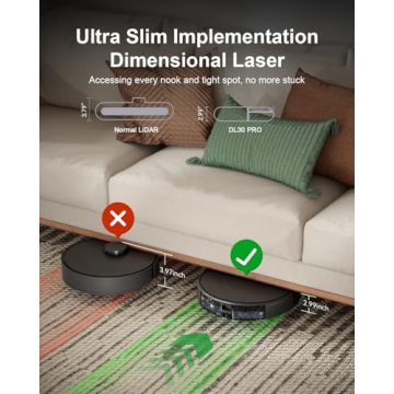 Kewbily Robot Vacuum and Mop Combo for Smart Cleaning