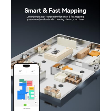 Kewbily Robot Vacuum and Mop Combo for Smart Cleaning