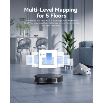 Kewbily Robot Vacuum and Mop Combo for Smart Cleaning