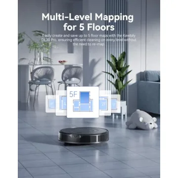 Kewbily Robot Vacuum and Mop Combo for Smart Cleaning