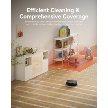 Kewbily Robot Vacuum and Mop Combo for Smart Cleaning