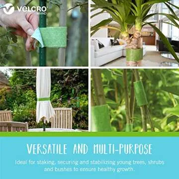 VELCRO Brand ONE-WRAP Garden Ties - Eco-Friendly Plant Support
