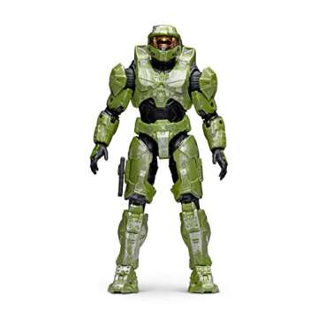 HALO 6.5” Spartan Collection – Master Chief Highly Articulated, Poseable with Weapon Accessories...
