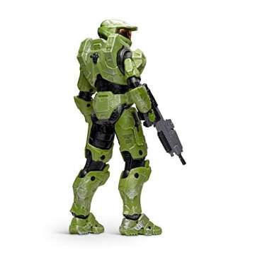 HALO 6.5” Spartan Collection – Master Chief Highly Articulated, Poseable with Weapon Accessories - Scaled to Play & Display