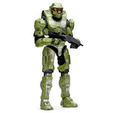 HALO 6.5” Spartan Collection – Master Chief Highly Articulated, Poseable with Weapon Accessories - Scaled to Play & Display