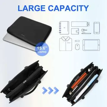 Keyli Laptop Bag Set for Women with USB Charging Port