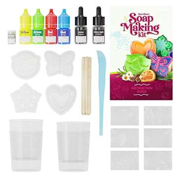 Dan&Darci Soap Making Kit for Kids - Crafts Science Toys - Birthday Easter Gifts for Girls and Boys Age 6-12 Years Girl DIY Kits - Best Educational Craft Activity Gift for 6-12 Year Old Kid