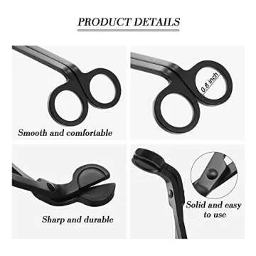 LDAOS Candle Wick Trimmer for a Cleaner Candle Experience