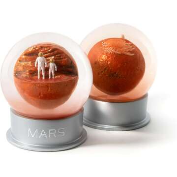 Mars Dust Globe - Captivating Mars Decor
