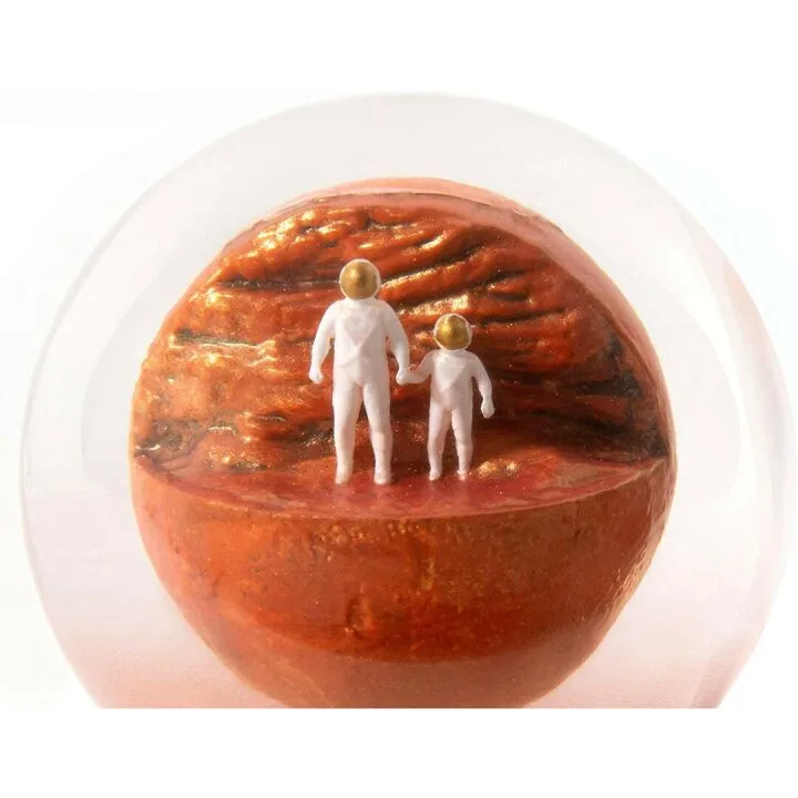 Mars Dust Globe - Captivating Mars Decor