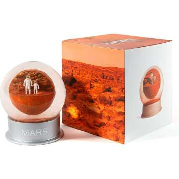 Mars Dust Globe - Captivating Mars Decor