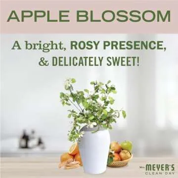 MRS. MEYER'S Vinegar Gel Cleaning Spray, Apple Blossom Scent