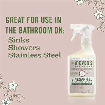 MRS. MEYER'S Vinegar Gel Cleaning Spray, Apple Blossom Scent