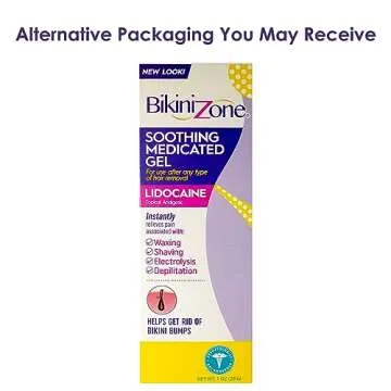 Bikini Zone Medicated After Shave Gel with Lidocaine, 3 Pack – Instant Relief and Nourishment for ...