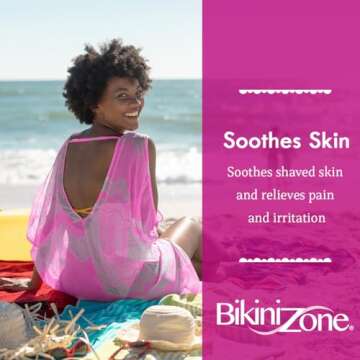 Bikini Zone After Shave Gel Lidocaine for Pain Relief