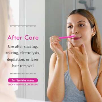 Bikini Zone After Shave Gel Lidocaine for Pain Relief