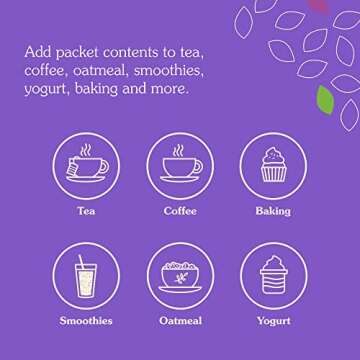 NuNaturals Organic Sweetener Stevia Monk Fruit Sugar-Free