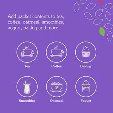 NuNaturals Organic Sweetener Stevia Monk Fruit Sugar-Free