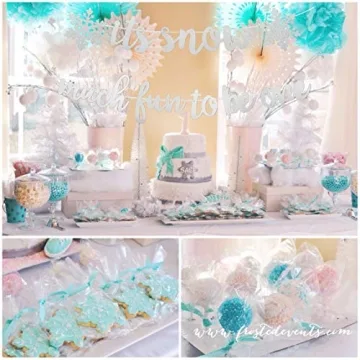 Delightful Snow Much Fun To Be One Birthday Banner