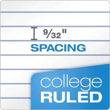 Oxford Spiral Notebooks, 1 Subject, College Ruled Paper, Durable Plastic Cover, 100 Sheets, Divider Pocket, 3 per Pack (10390), Red, Black and Blue