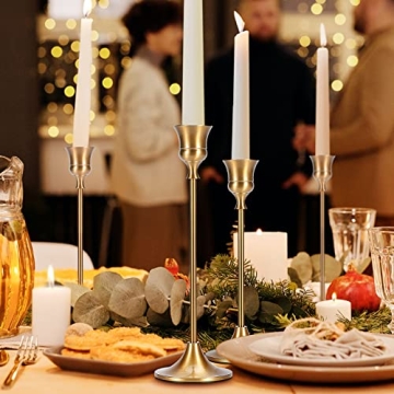 Beautiful Brass Candlestick Holders Set for Every Occasion