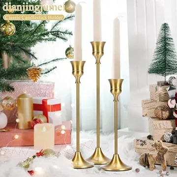Beautiful Brass Candlestick Holders Set for Every Occasion