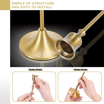 Beautiful Brass Candlestick Holders Set for Every Occasion