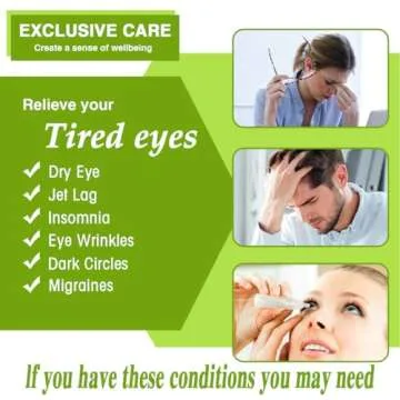 Sleep Mask for Travel Essentials,Steam Eye Mask Green Tea,Reduce Eye Patches for Puffy Eyes and Dark Circles,Hydrate & Soothe Tired Eyes, Self Heated Eye Masks,Self Care SPA Gifts for Women,20 Packs