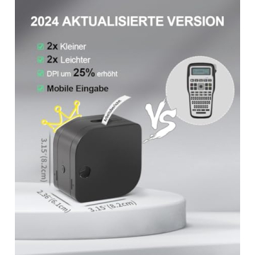 Phomemo P12 Mini Bluetooth Inkless Label Maker